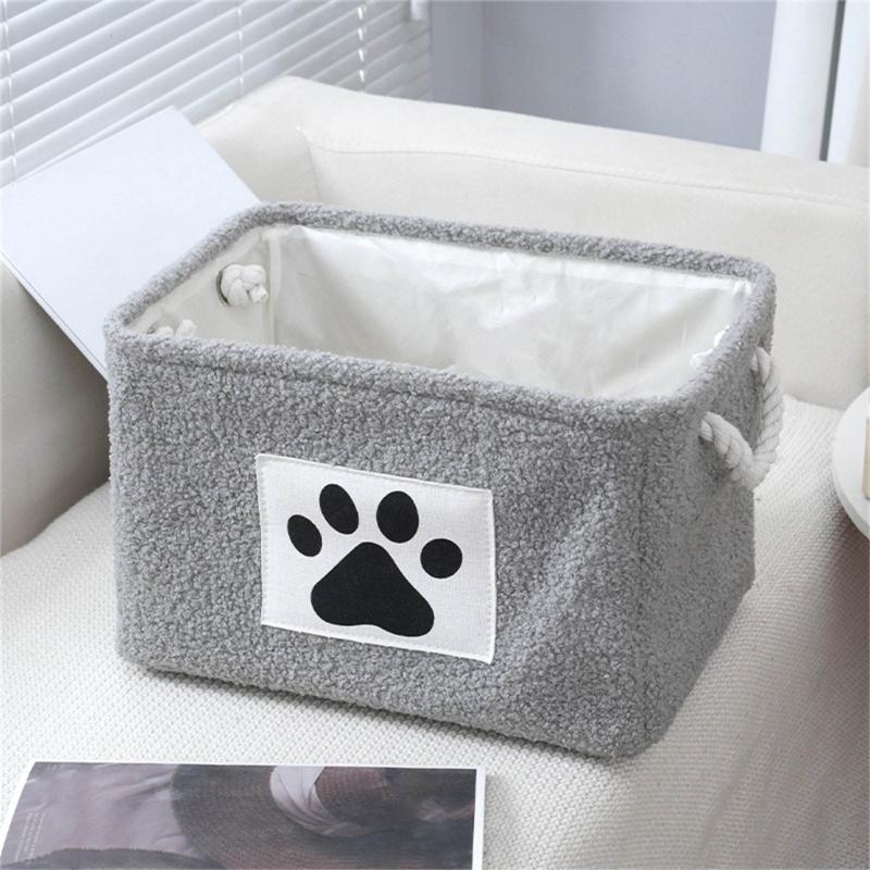Multi Purpose Cloth Storage Bin With Foldable Design For Bedroom Kids Room And Living Room Easy To Carry