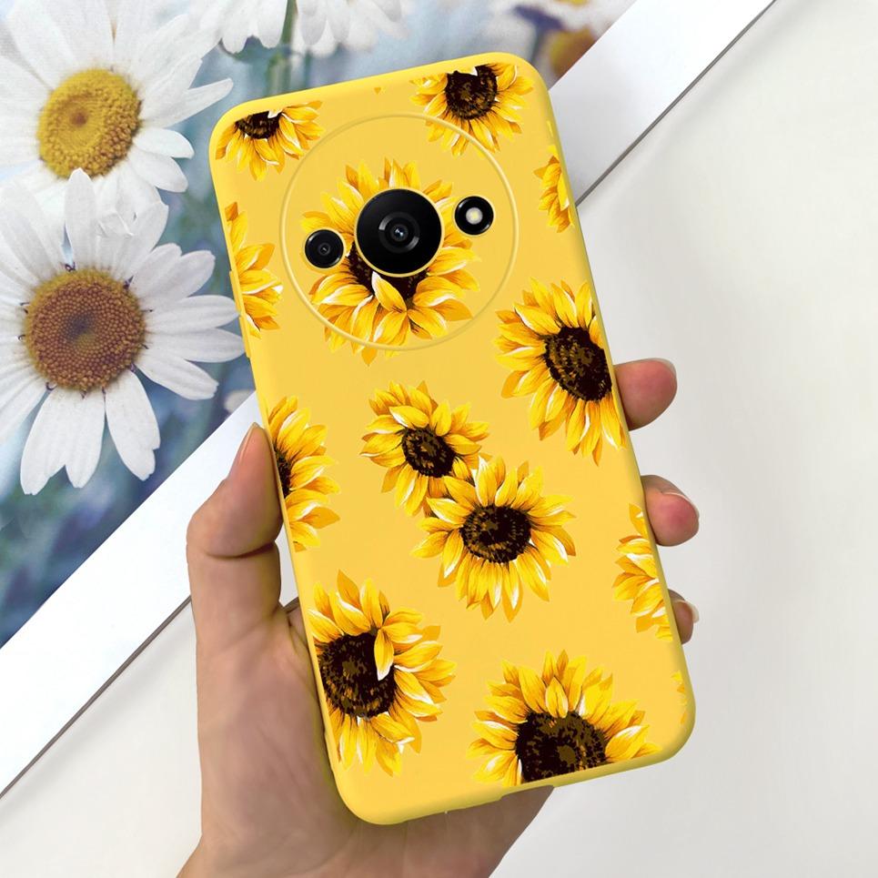 For Funda Xiaomi Redmi A3 Case Women Fashion Girly Flower Butterfly Bumper For Xiaomi Mi A3 Mia3 RedmiA3 Coque Soft Silicone