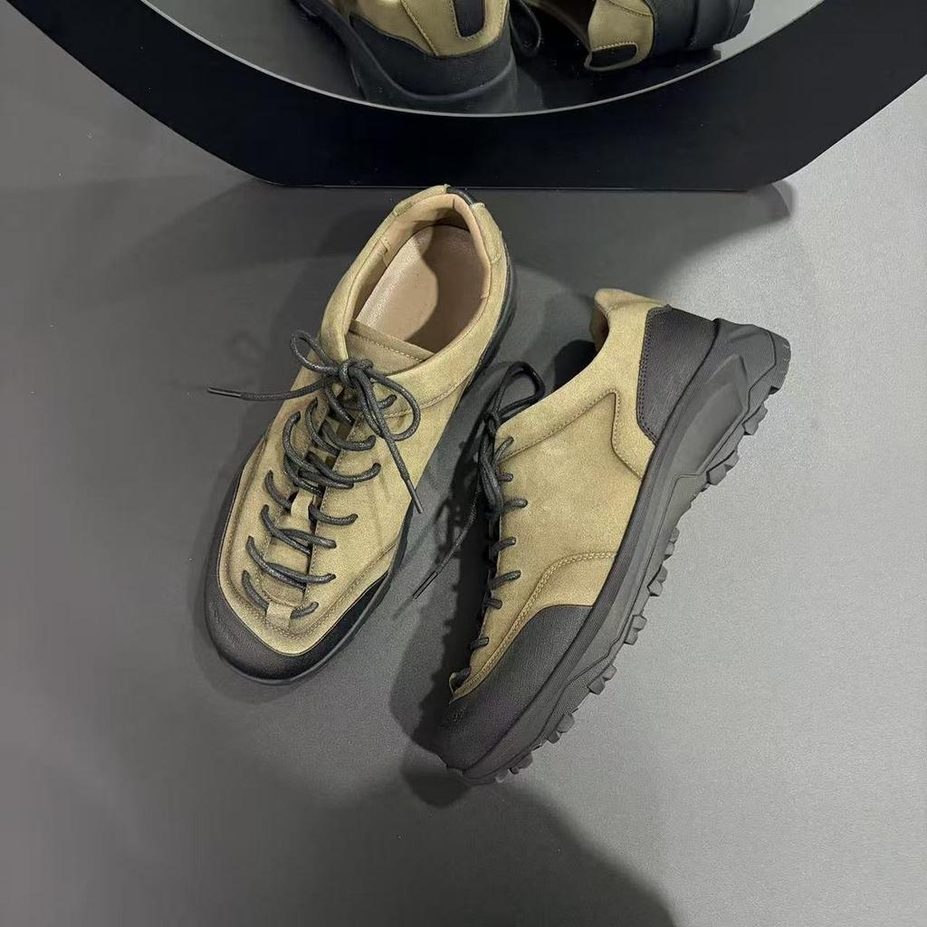Functional Wear-Resistant Running Shoes Sports And Leisure Shoes New Men'S Shoes Outdoor Flat-Soled Walking Shoes Hiking Shoes