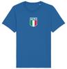 Italia Flag Badge T-Shirt 2024, Adults Kids Baby, Football Euro Shipping Italy