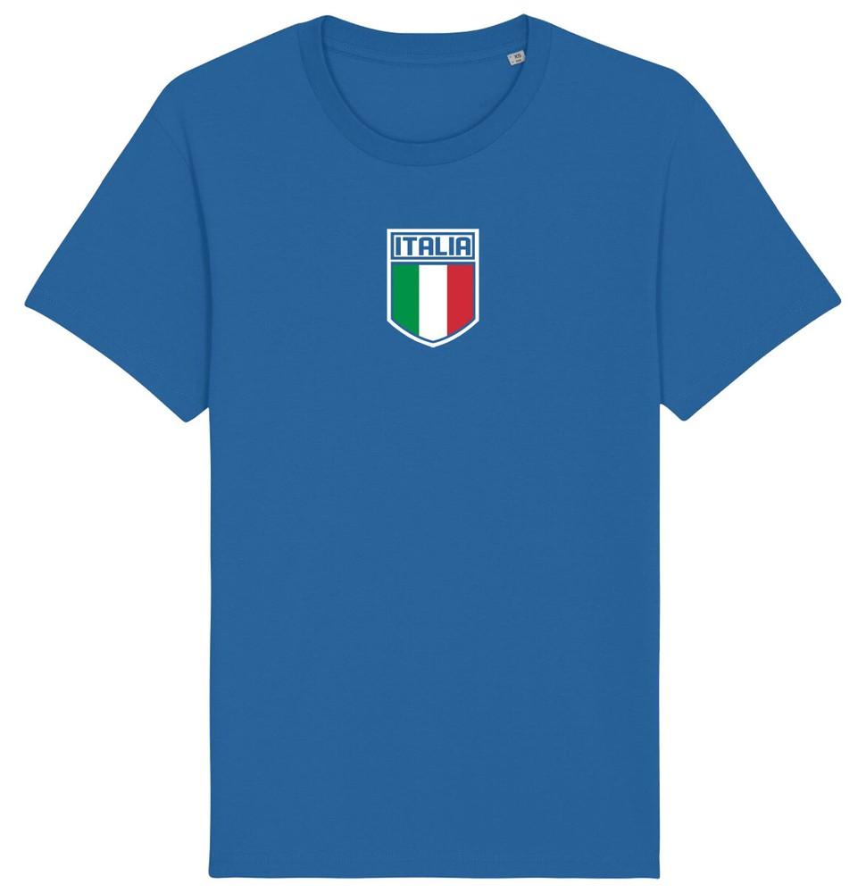

Футболка с нашивкой флага Италии 2024, Взрослые Дети Младенец, Футбол Евро Доставка Италия 3XL
