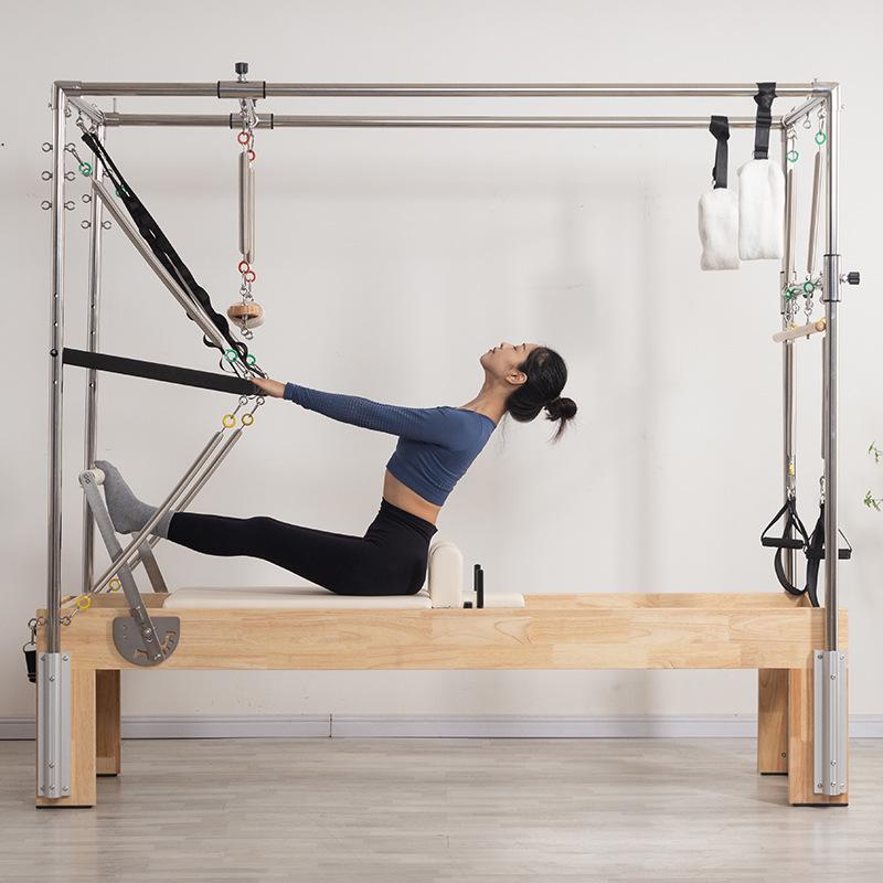 Pilates Cadillac Core Fitness & Yoga Equipment - Three-in-One Training Bed
