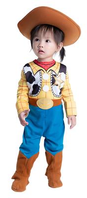 Disguise Costumes Disney Toy Story 4 Woody Cosplay Deluxe Baby Doll, 70-80cm, Yellow, 85609W