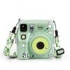 [Film Lab] Instax Mini SE Transparent Case Camera Protective Case with Strap and Stickers CAA61