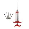 Bbq Meat Syringe Marinade Injector With Needles Turkey Syringe Sauce Injection
