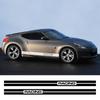 2Pcs Car Side Stripe Sticker Vinyl Film Decal Decor Racing Sport Exterior Auto Tuning Graphics Accessories For Nissan 350Z 370Z