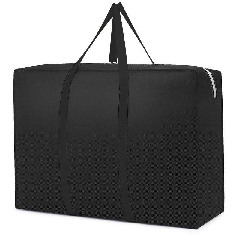 Large Capacity Clothes Storage Bag Portable Travel Waterproof Moving Luggage Bag Clothes Closet Under-Bed Packing Storage Bag
