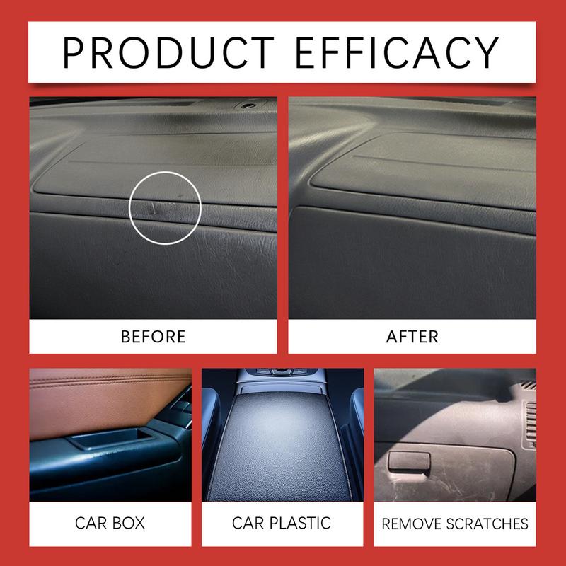 Car Leather Repair Cream Automotive Interior Leather Cleaning Cream Multifunctional Car Interior Cleaner Paste For Seats Luggage