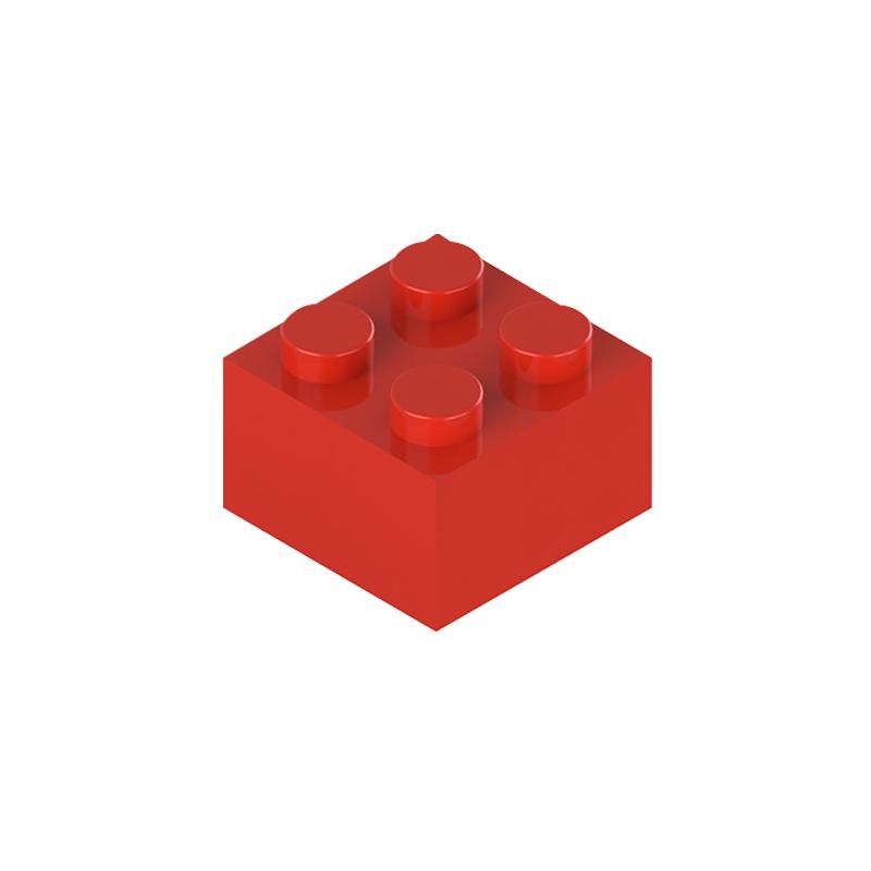 2x2 Building Blocks 250-1000 Pieces Multiple Color Choices Creativity MOC Compatible with Legoing Classic 3003 Thick Bricks Toys