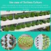 Hydroponic Planting Basket Soilless Cultivation Equipment Tube Vegetable Plant Seedling Planting Plastic Mesh Pots 10Pcs