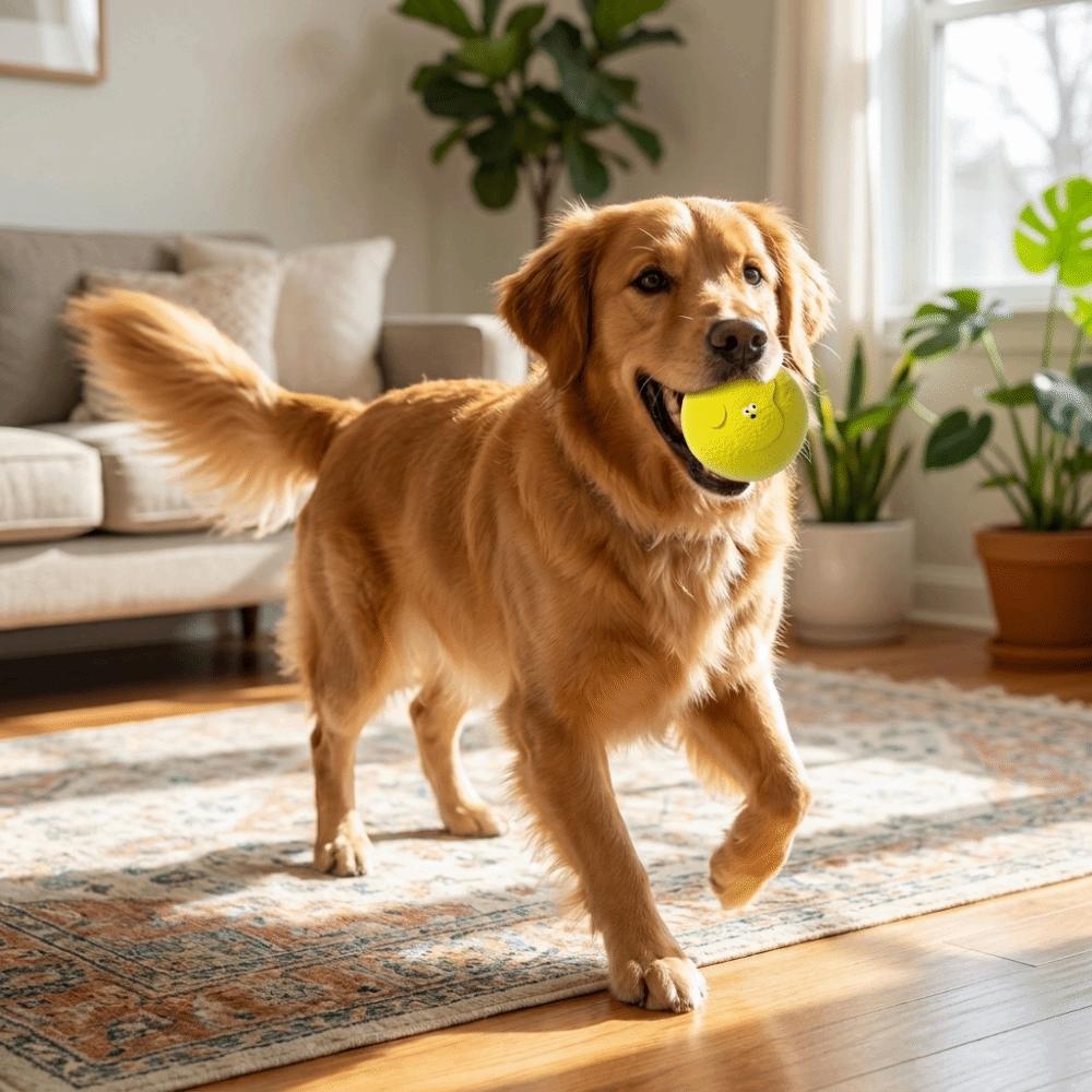 High Elasticity Pet Toy Ball Latex Squeaky Toy Ball Molar Ball Teeth Cleaning Toy Pet Supplies
