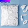 Waterproof Disposable Shower Caps - 100 Pack | Anti-Oil Fume, Long Hair Bath & Kitchen Head Covers