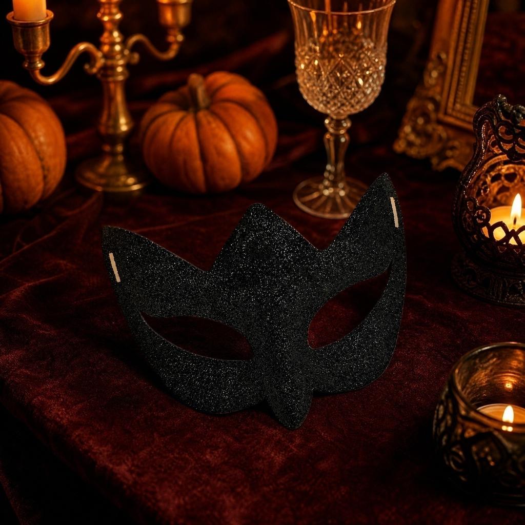Half Face - Masquerade Costume Accessory for Halloween Ball