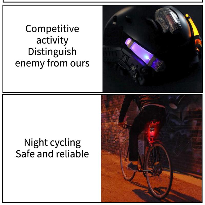 Military Tactical Helmet Light 1Pcs with Hook Loop Mount High Brightness Field Illumination for Search and Rescue