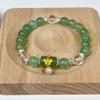 Natural Crystal Green Strawberry Crystal Bracelet Bangles Women Fashion Jewelry Accessories Gift