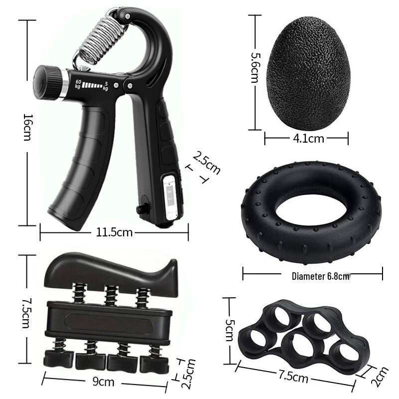 Ayoub 5-Piece Electronic Hand Grip Strengthener Set
