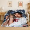 Kpop Bang Chan Stray Kids Coperta in Flanella Morbida Calda per Camera da Letto Soggiorno Letto Viaggio Campeggio Picnic Regalo