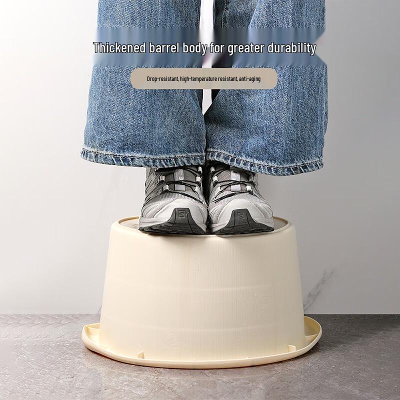 Fumaiide Thickened Plastic Foot Bath Tub 3-Pack