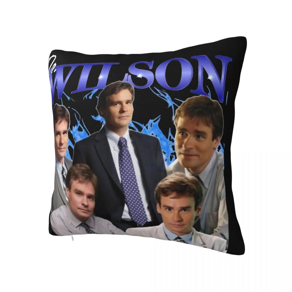 Dr Wilsons House Md Pillowcase Printed Fabric Cushion Cover Decorations Pillow Case Cover Home Square 45X45Cm