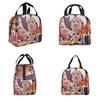 John Pork Is Calling Funny Meme Insulated Lunch Bag for Women Kids Portable Food Boxes Thermal Lunch Box Tote