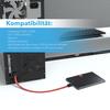 3 Adet 0.5m Yüksek Hızlı 6 Gbp/s SDD HDD 90 Derece Konnektör SATA 3.0 Kablo Telleri