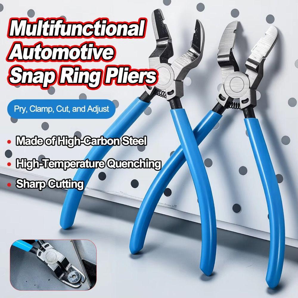 Ergonomic Handle Auto Trim Removal Tool Fastener Plier Rivets Pry Puller Door Clip Removal