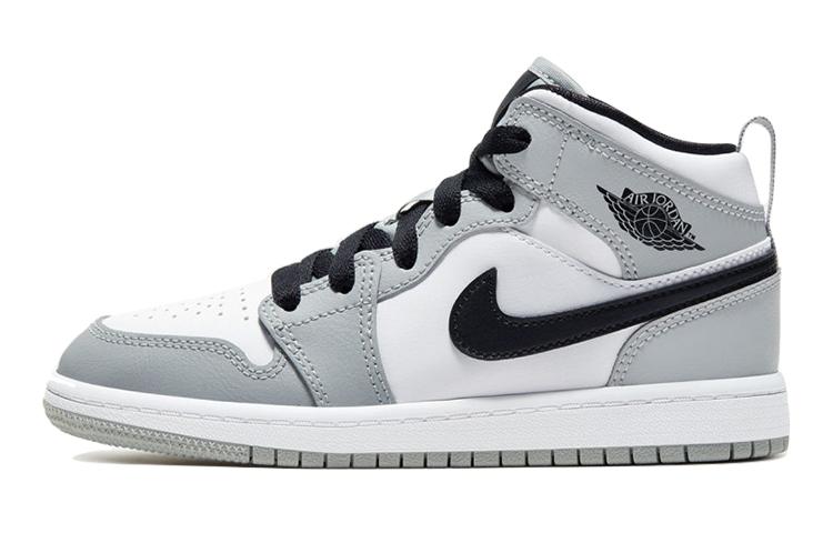 Jordan 1 Mid PS Light Smoke Grey 640734-092 31.5