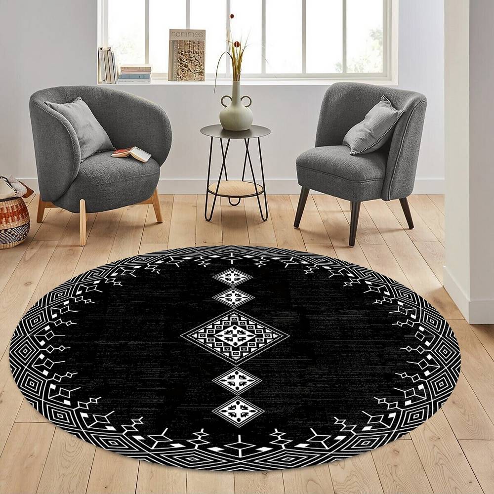 

Mosimoso Home RC2002 Ковер с принтом на подошве в горошек 100x100 cm