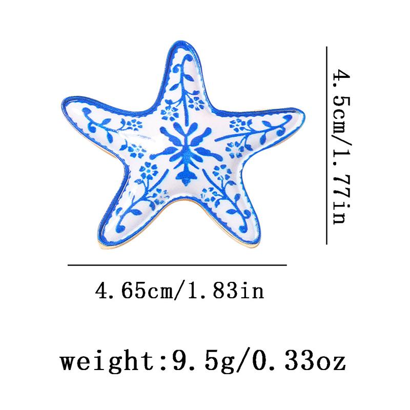 New Fashion Exaggeration Summer Marine Starfish Brooch for Women Pins for Women Men 2-Color All-Match Star Brooch Gifts