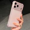 Cute Matte Transparent  Phone Case for iPhone 17 Air 14 15 16 11 12 13 Pro Max Plus Shockproof Camera Protector TPU Soft Cover