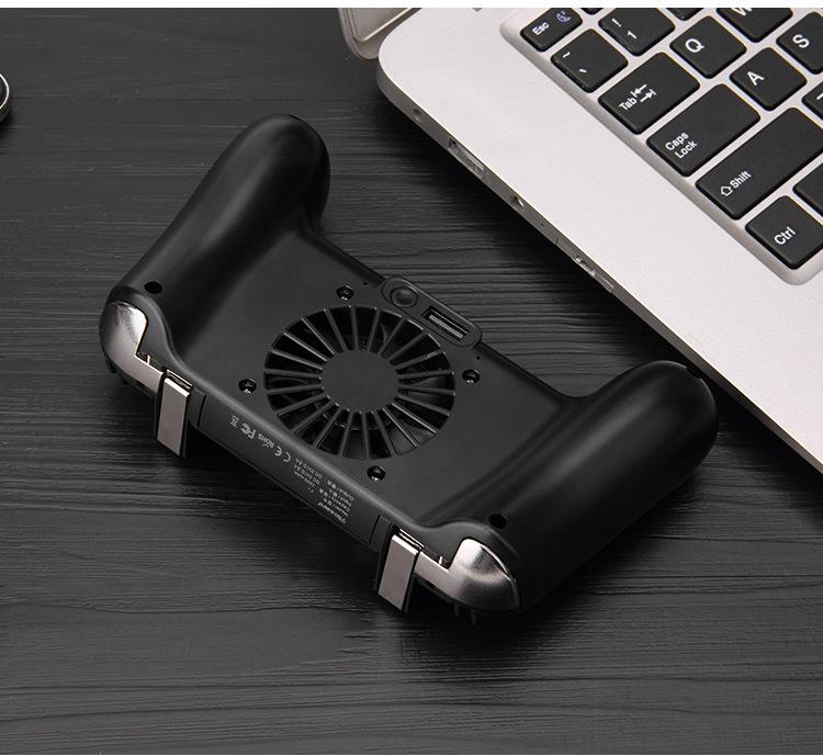 PUBG F1 Four-Finger Controller with Fast Heat Dissipation for Mobile Phones