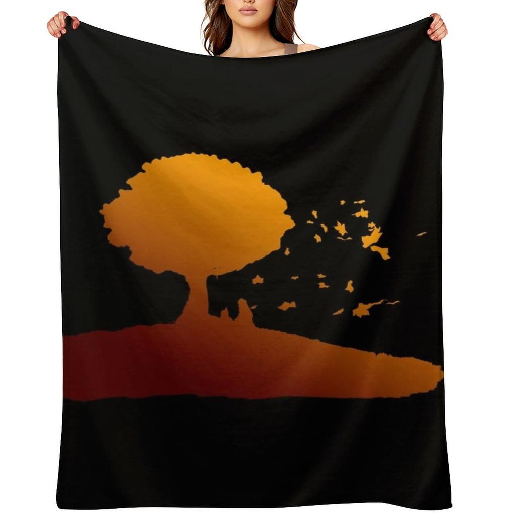 Leaves From the Vine Throw Blanket Fashion Sofas Sleeping Bag Nap Beach Blankets