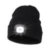 Rechargeable LED Beanie Hat With Light Unisex Warm Winter Knitted Cap Headlamp Night Lighted Flashlight For Outdoor Activities