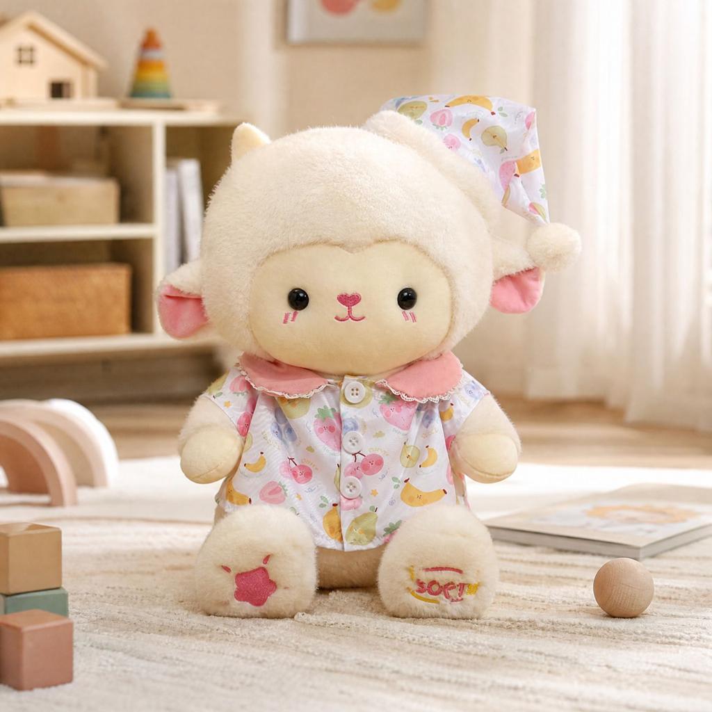Cute Soft Plush Toy Stuffed Animal Doll for Home Decor, Play and Birthday Gift for Kids and Adults