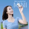 Rechargeable Handheld Fan LED Display Mini Fan Portable Mini Portable Fan  Outdoor Use