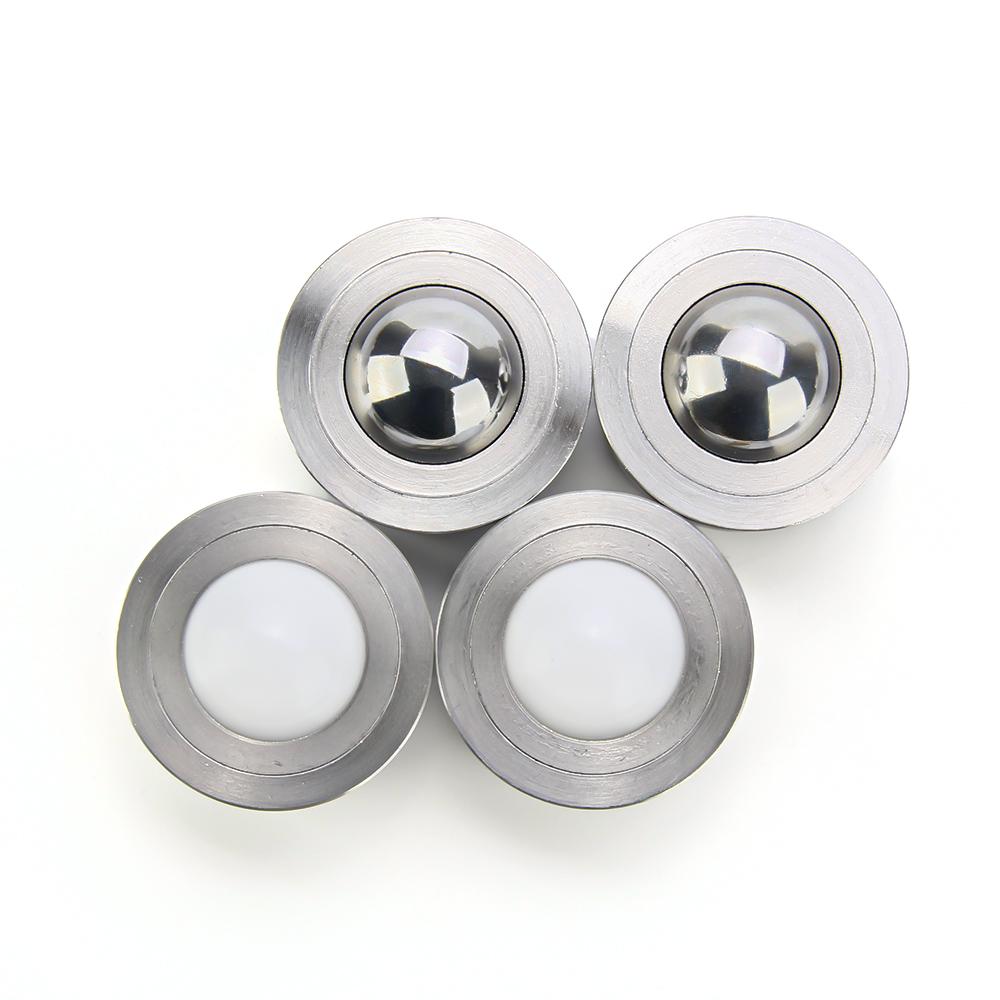 Dia 7.5/9/11/15/18/24/30mm Round Eye Wheel Ball Roller Eye Wheel Bearing Transfer Caster Light/Heavy-duty Universal Roller Wheel Ball
