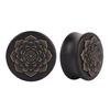 1 stk Vintage Lady Mandala Flower Double Flared Ear Expander?Plugg piercing smykker