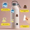 35-70pcs Retro Travel Lifestyle Stickers Aesthetic Decals For Laptop Phone Fridge Luggage Water Bottle Stationery Stickers