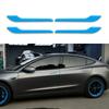for Tesla model 3 model Y-shaped anti scratch car Reflective decal General Motors Car door handle 3D gel sticker anti scratch