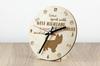 West Highland White Terrier, Westie, Westy – Clock with dog, wooden clock with engraving | Art-Dog