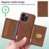 For iPhone 14 Pro Max Magnetic Case BETOPNICE Leather Phone Cover Kickstand with Detachable Card Bag