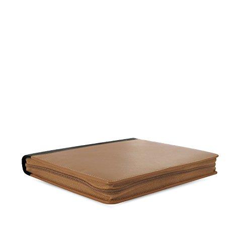 Nappa Zip A5 Taupe & Black Filofax System Organizer 025155 (Parallel Import)