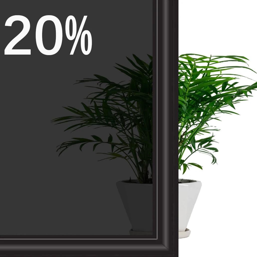 

VLT 5/15/30/50% термо- и УФ-блок профессиональная тонирующая пленка для окон, авто затемняющая солнцезащитная пленка для окон для строительства 50x100 cm