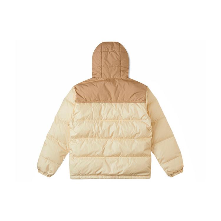 New Converse Down Jacket Men's Apricot 10025252-A02