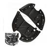 Motorcycle Accessories Lowers Chaps Leg Warmer Wind Deflectors Engine Guard Leather Bag Black Fit For Indian Chieftain 2014-2025