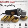 Brazed Diamond Flat Angle Grinder for Roman Column Quartz Stone & Ceramic Tile Edge Grooving.