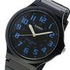 MW-240-2BV Quartz Unisex Watch Black/Blue