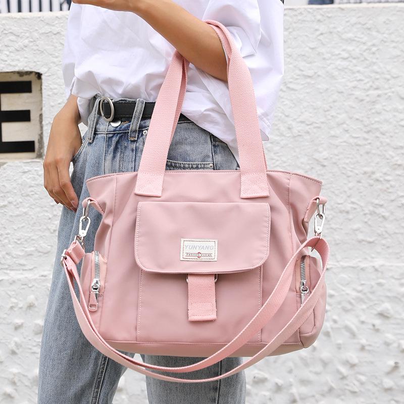 Casual and Fashionable Large-capacity Mom Bag Lightweight Commuting Bag Single-shoulder Handbag Ladies' Bag