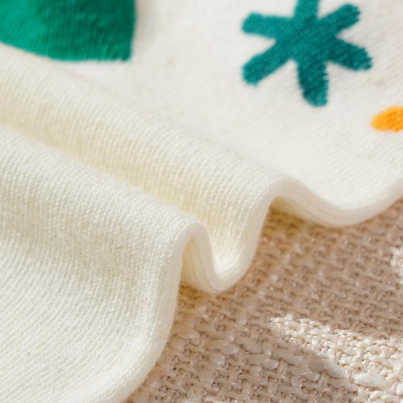 1/3 Paar Damen-Weihnachtssocken mit mittlerer Röhre, Lot glücklicher festlicher Baumwollsocken, Weihnachtsmann, Weihnachtsbaum