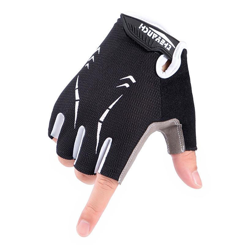 Sports Fitness Gloves Men's Non-slip Half Finger